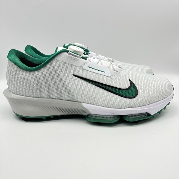 Nike Air Zoom Infinity Tour BOA 2 Golf Gray Green Men's 12 WIDE HQ2160-100 - Picture 1 of 7